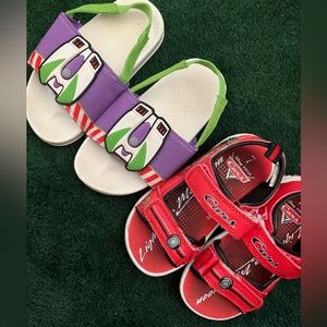 Bundle of 2 Disney Sandals Size 7